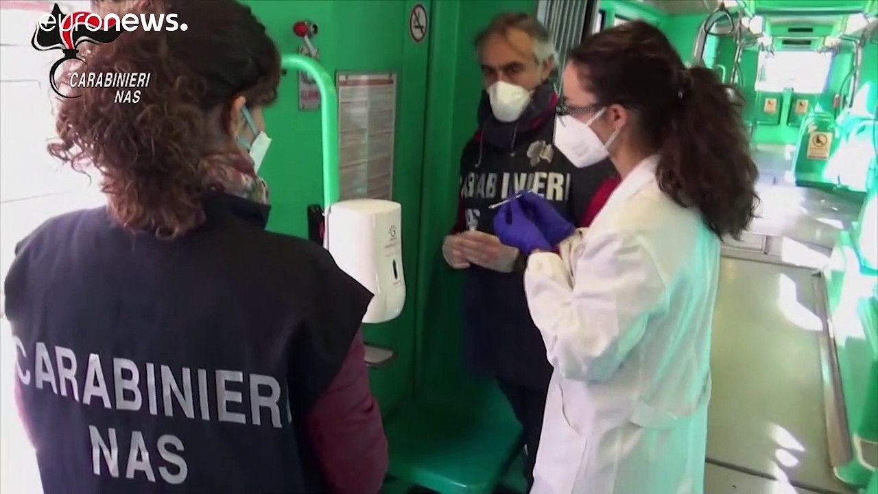 Wischtest belegt: COVID-Kranke sind überall