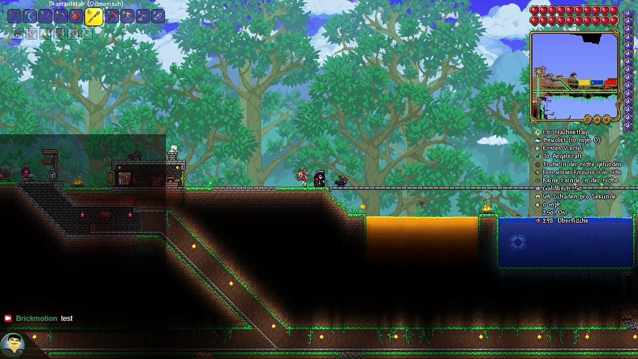 Terraria Let's Play 254: Häuserbau im Schneebiom