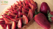 Tarte aux fraises acidulée