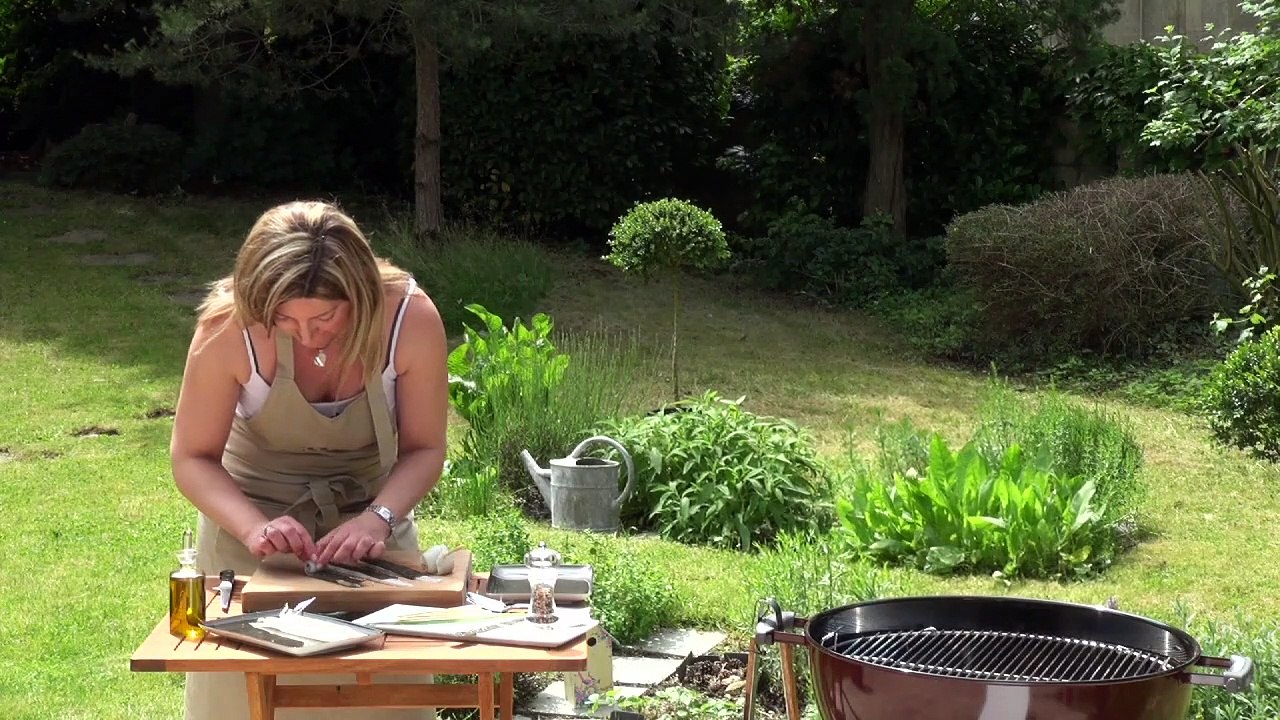 Escargot de sole en brochette