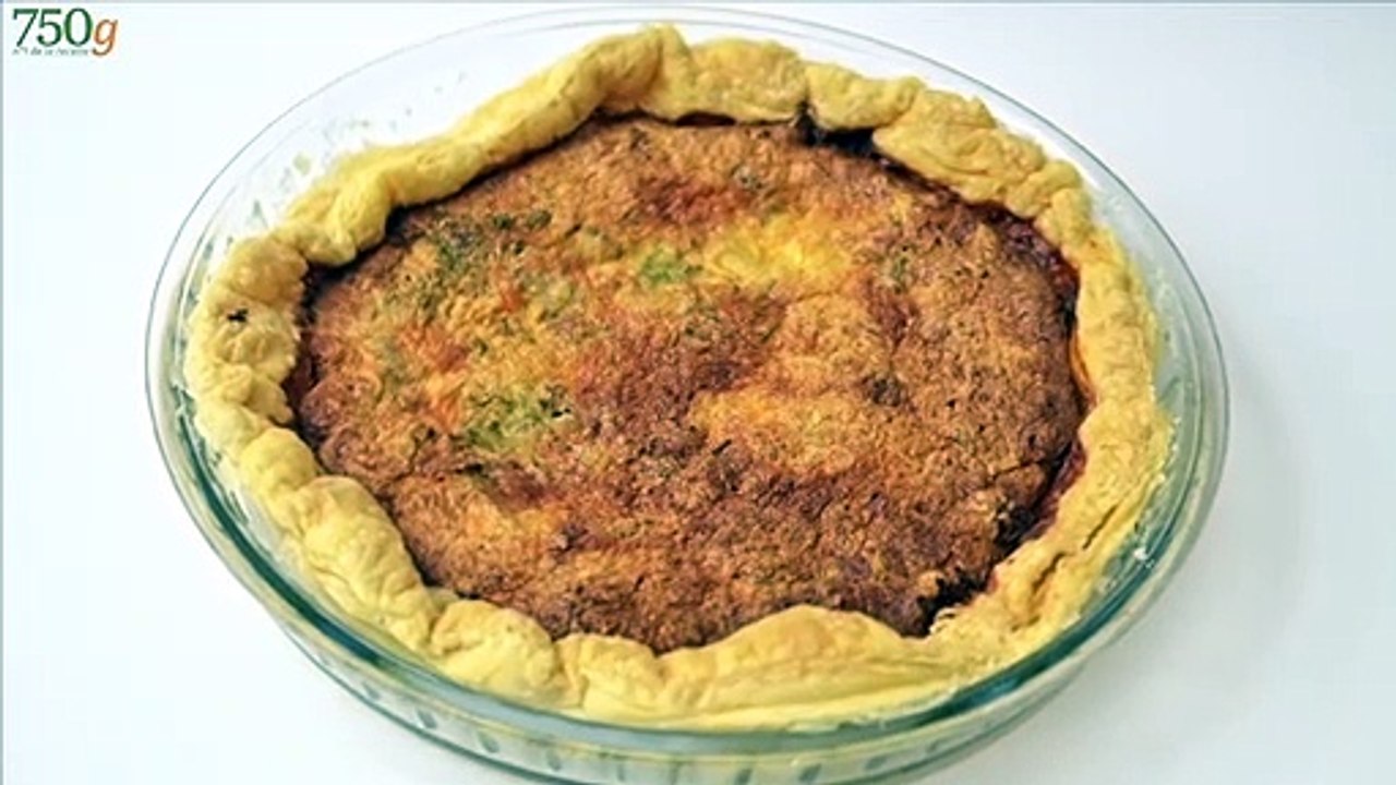 Quiche au thon au micro-ondes