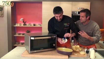 Gratin de pommes de terre au micro-ondes