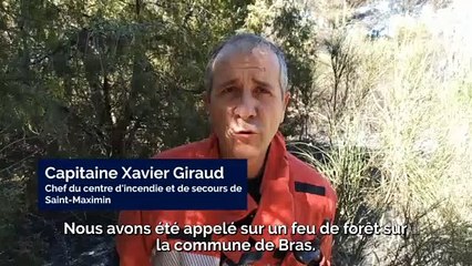 Après avoir menacé des habitations, l'incendie de Bras a été fixé