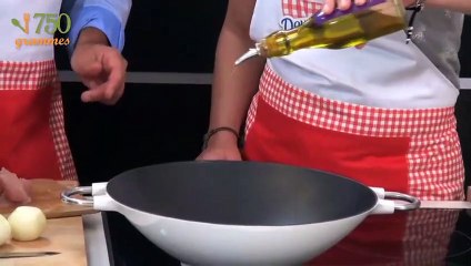 Sauté de dinde à la basquaise