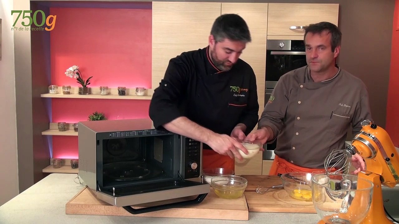 Iles flottantes au micro-ondes