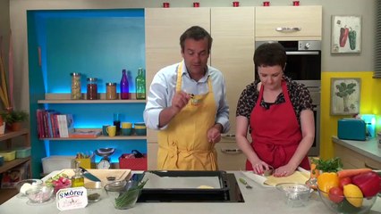 Tartelettes fines aux radis et au St Môret