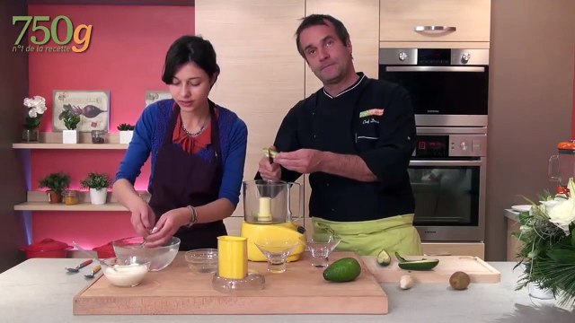 Verrines sucrées à l'avocat