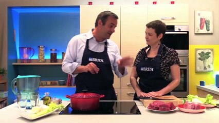 Boeuf à la ficelle et ses légumes