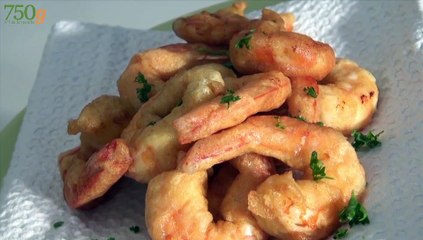 Beignets de crevettes