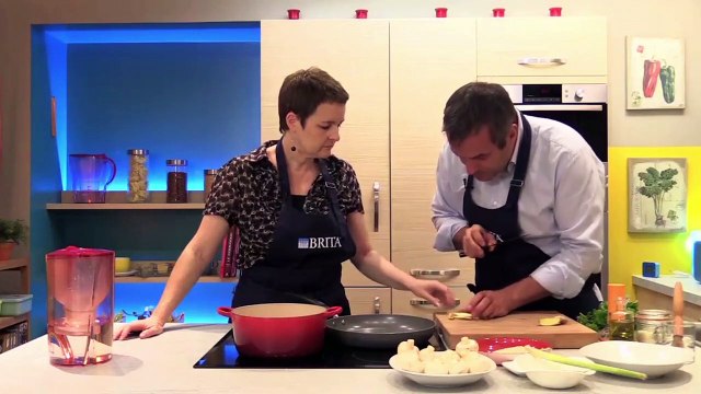 Bouillon de volaille façon Thaï, ravioles de champignons