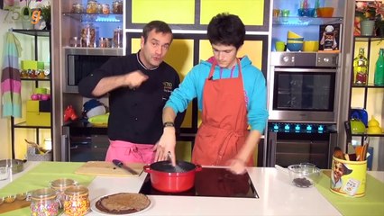 Gâteau de crêpes au chocolat