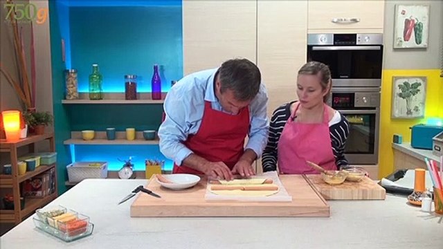 Feuilletés aux knackis façon doigts de sorcière