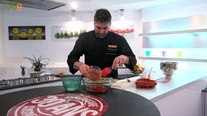 Bavarois à la fraise