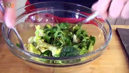 Salade de chèvre chaud