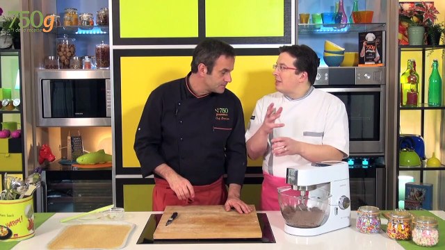 Sablés diamants au chocolat avec ganache chocolat