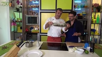 Maquereaux grillés aux herbes et aux champignons