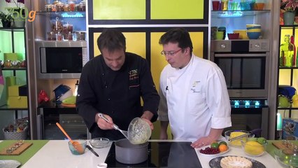 Dacquoise aux fruits exotiques