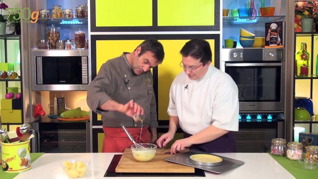 Tarte aux poires à la crème d'amandes