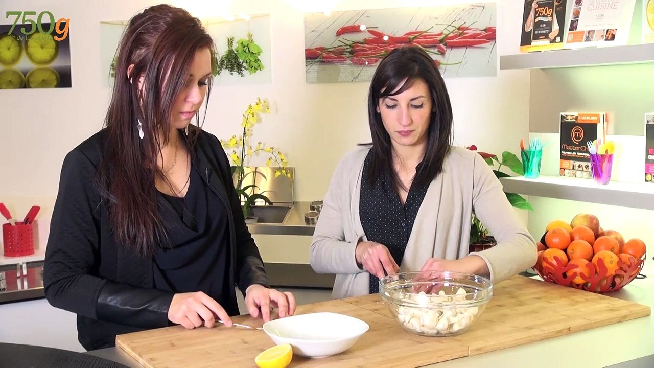 Coquilles Saint-Jacques gratinées dans la coquille