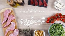 Recette de Salade d'épaule de lapin au barbecue