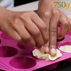 Mini-tortilla cups avocat et poulet