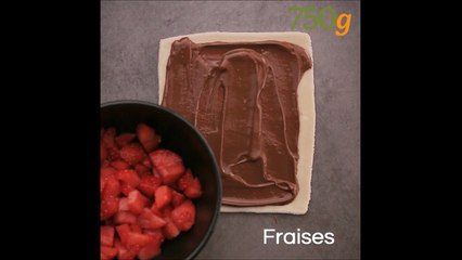 Pain perdu express aux fraises