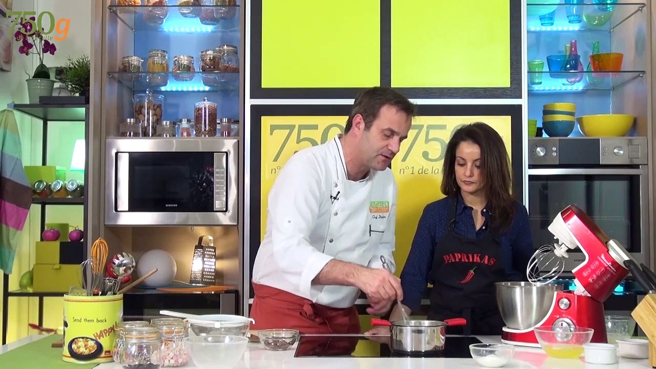 Iles flottantes au chocolat