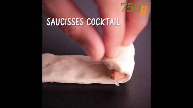 Mini-bretzels aux saucisses