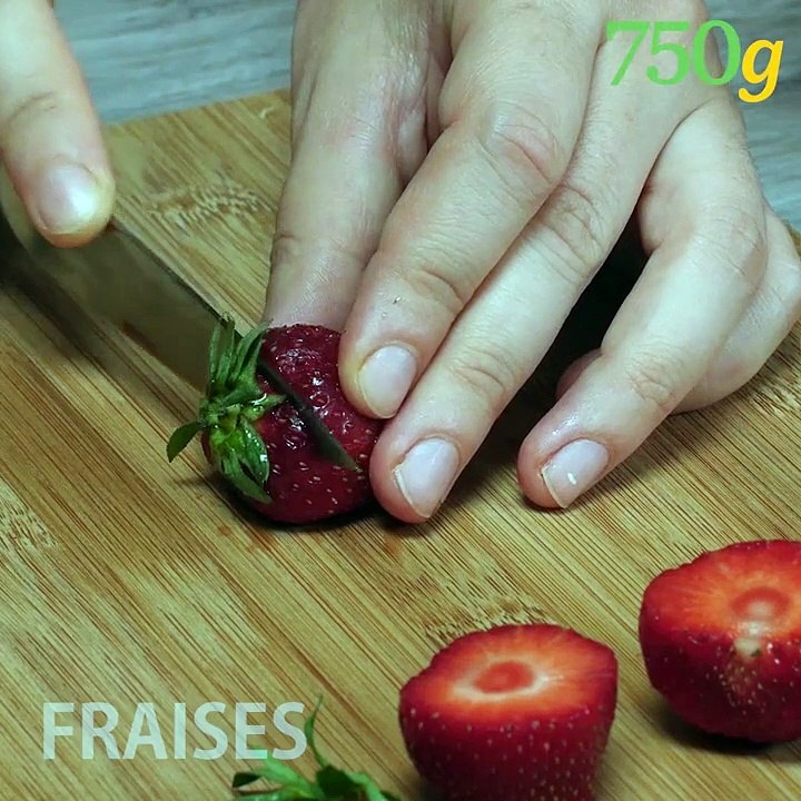 Fraises farcies façon cheesecake