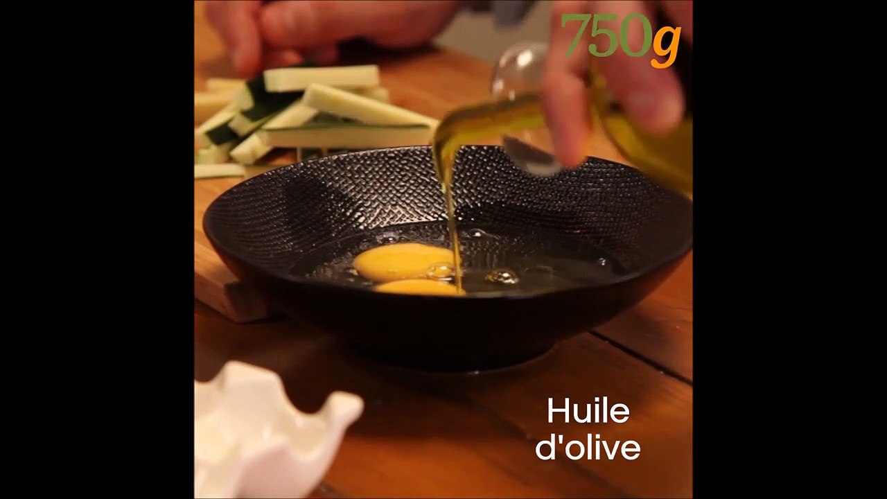 Frites de courgette