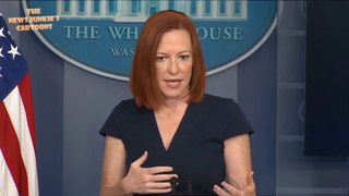 Psaki gaslight a reporter by falsely claiming Biden didn't call for moving the MLB All-Star Game.