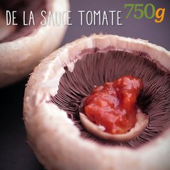 Download Video: Champignons farcis comme une pizza