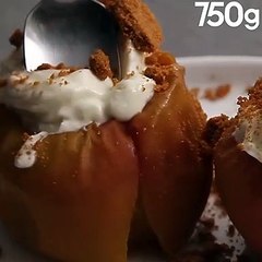 Pommes farcies façon cheesecake