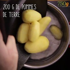 Croissants de pommes de terre farcis