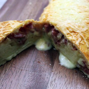 Pizza rolls tartiflette