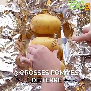 Pommes de terre farcies au chorizo