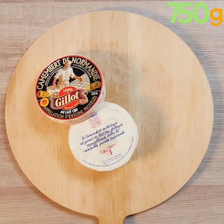 Canapés de camembert