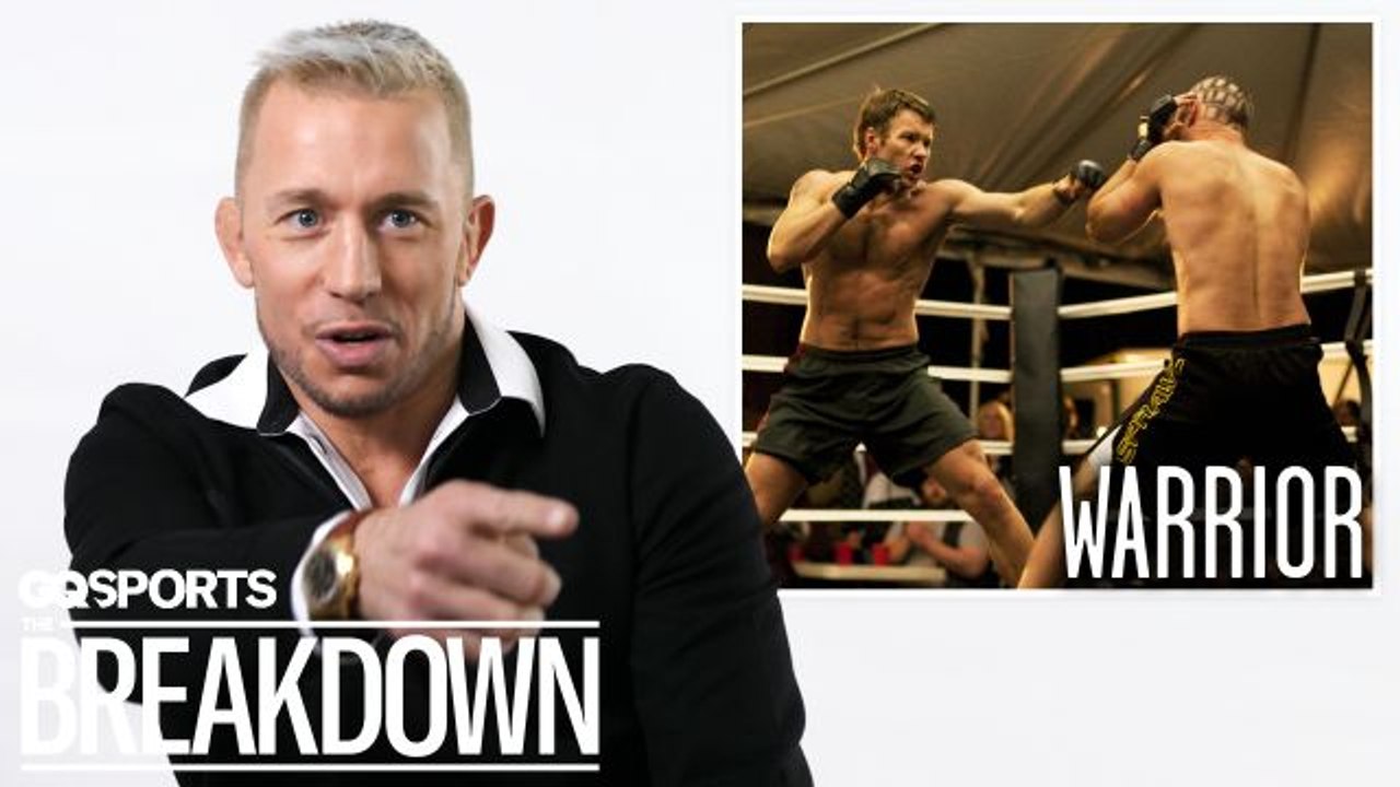 MMA Fighter Georges St-Pierre Breaks Down MMA Scenes From Movies