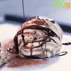 Meringues double chocolat