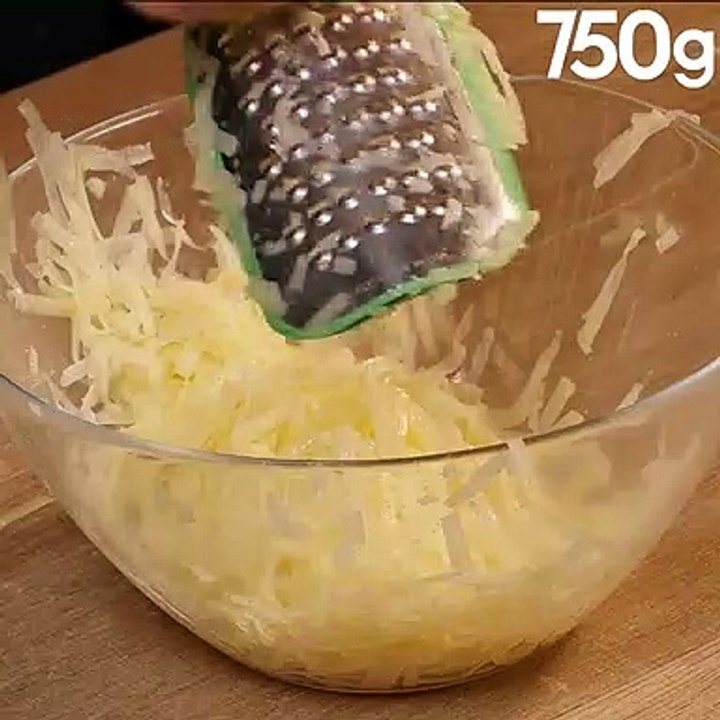 Galettes de pommes de terre au fromage