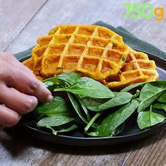 Gaufres de patate douce