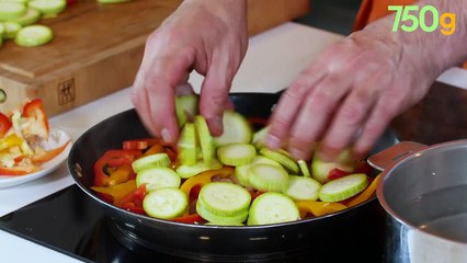 Download Video: Gratin de légumes du soleil au bléGratin de légumes du soleil au blé et parmesan