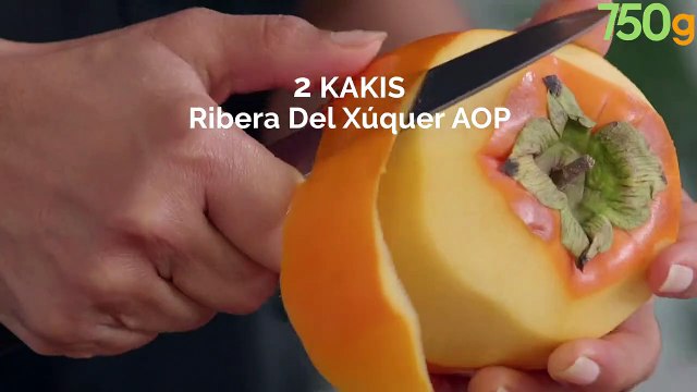 Tartare de saumon au Kaki Ribera del Xuquer AOP