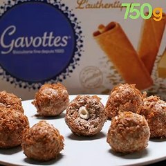 Truffes aux crêpes dentelle