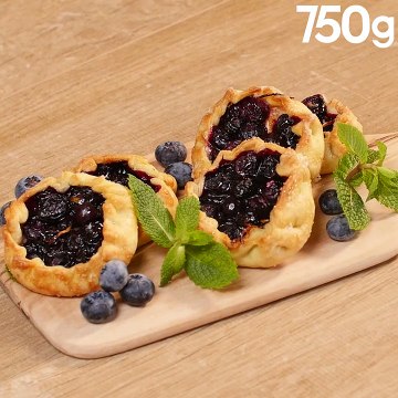 Mini-tartelettes aux myrtilles