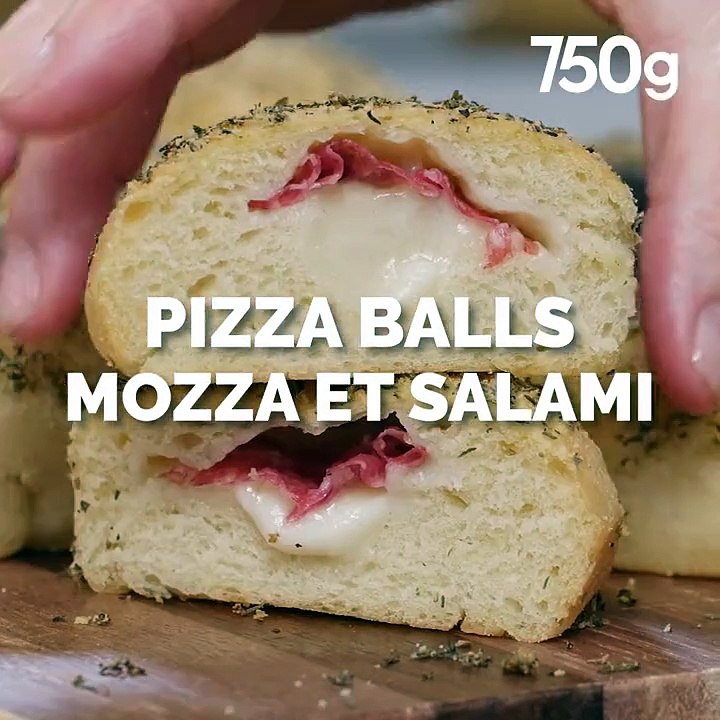 Pizza balls salami et mozza