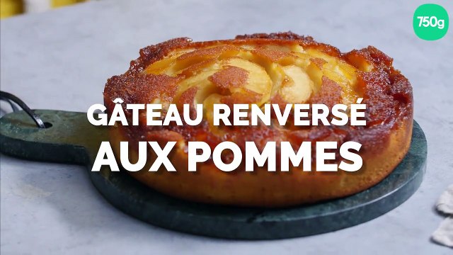 Gâteau renversé aux pommes caramélisées