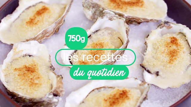 Huîtres gratinées au four