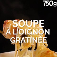 Soupe à l'oignon gratinée