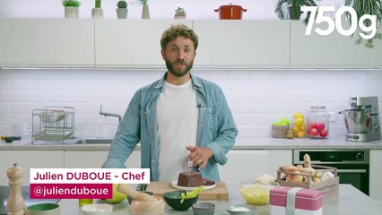 Boudin poêlé, chutney de cèleri, coing au curcuma avec son écrasé de pomme de terre